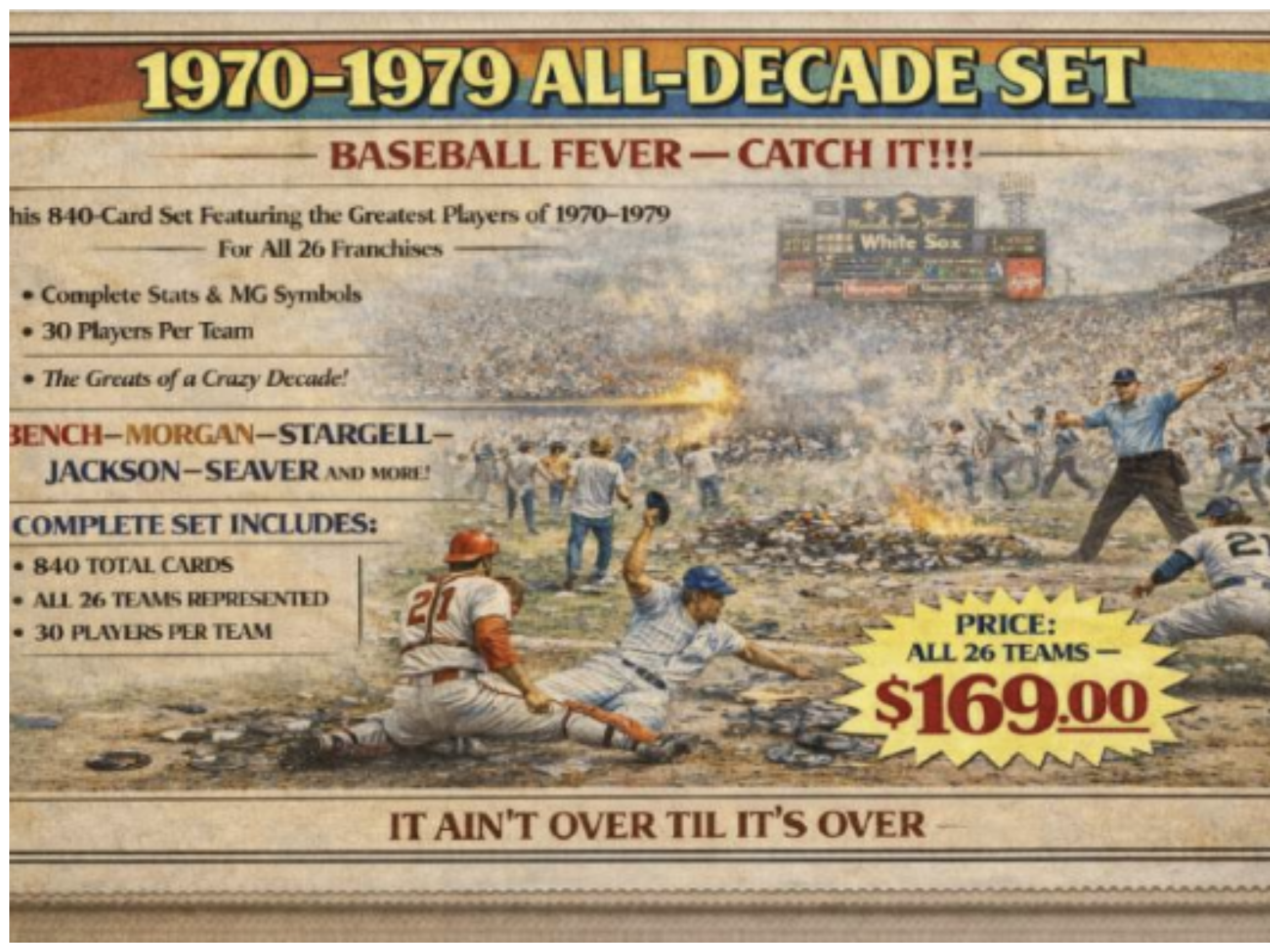 1970-1979 All-Decade Set