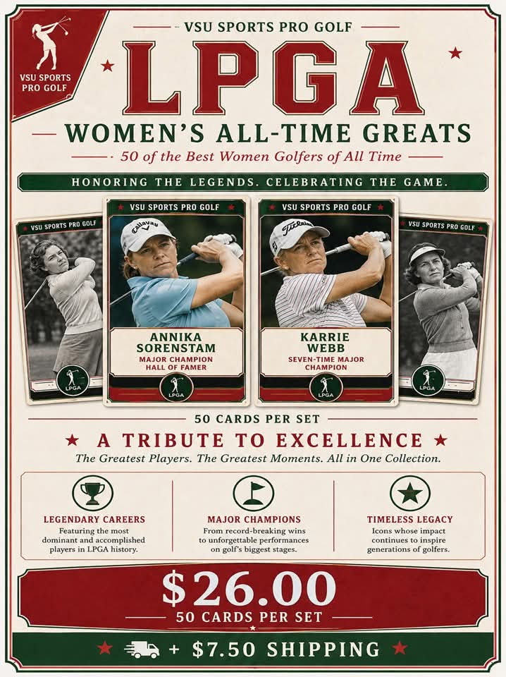 VSU Sports Pro Golf — LPGA Women's All-Time Greats
